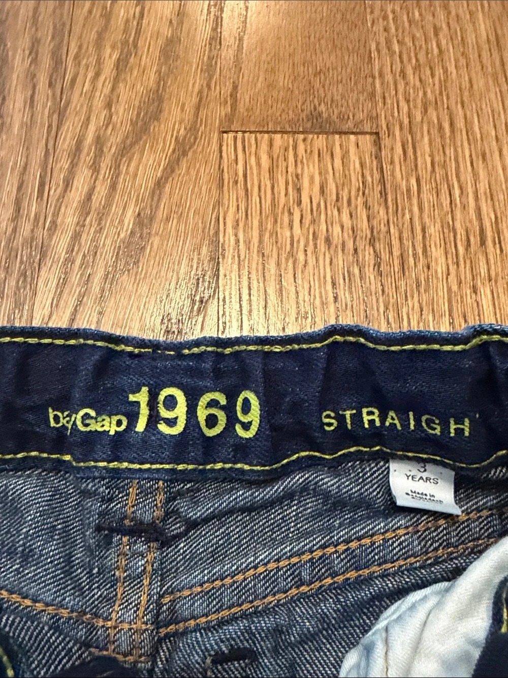 Toddler Boys GAP 1969 Straight Leg Jeans